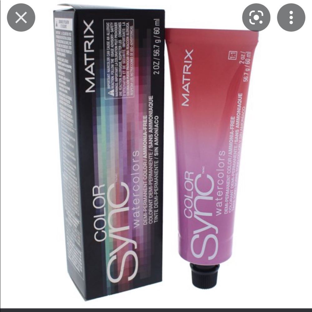 Matrix Demi permanent hair dye colour quartz pink